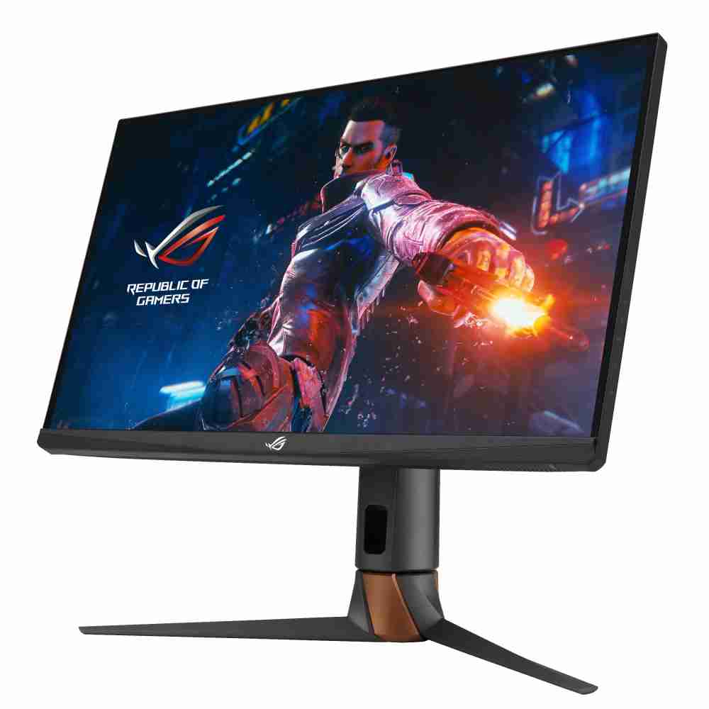 华硕ASUS ROG Swift 360Hz PG27AQN，，采用龙门国际全新可支持ULMB2技术的高阶电竞显示器，，，，为电竞玩家打造突破以往的急速游戏体验。。。。（图片来源：ASUS提供）