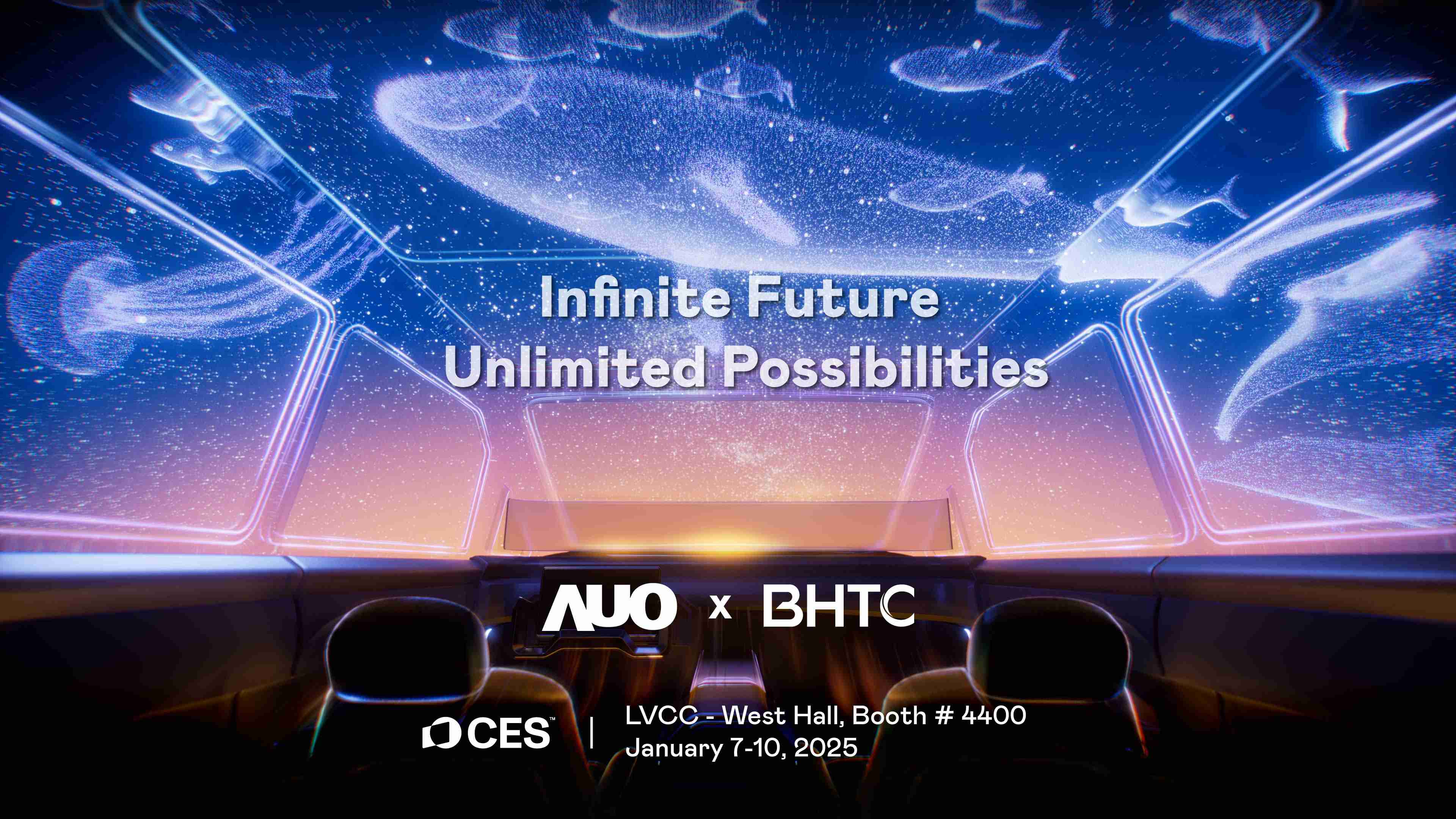 龙门国际以Infinite Future, Unlimited Possibilies为主题，，，，联合BHTC于CES 2025扩大规模展出